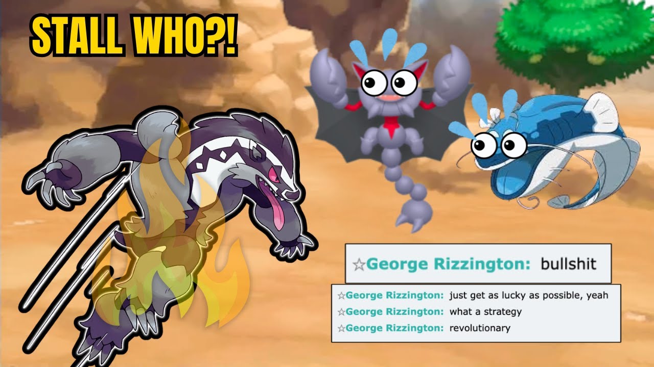 Guts Obstagoon Destroys Stall & Triggers a Salty Player 💀🔥 | Pokemon Showdown
