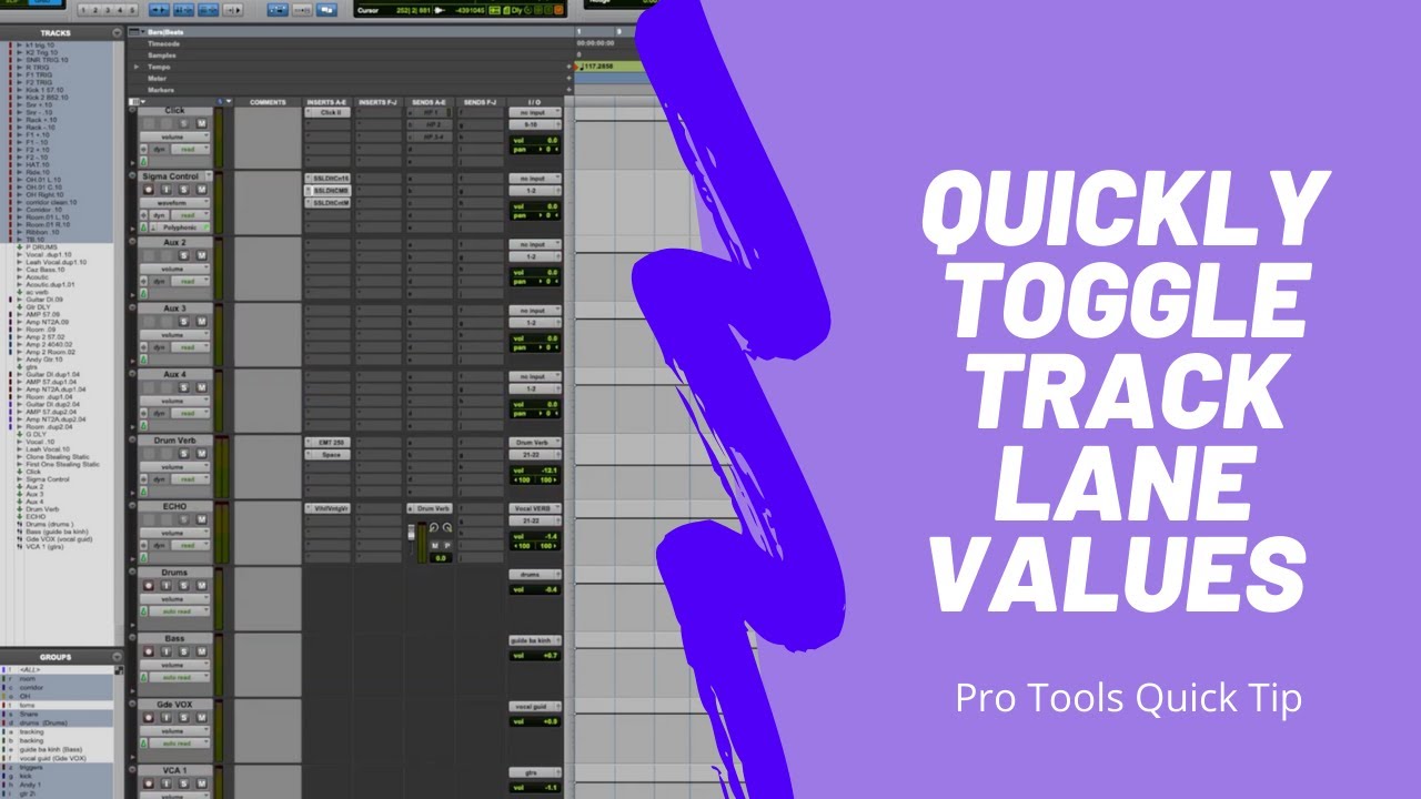 Pro Tools Quick Tip - Quickly Toggle Automation Values