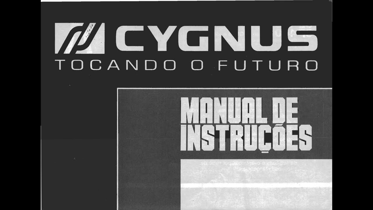 CYGNUS PRÉ AMPLIFICADOR CP 400 E SL 400 MANUAL DE INSTRUÇÕES USUÁRIO