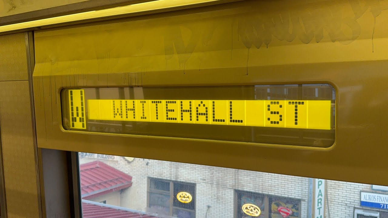 BMT Broadway Local: R46 (W) Train [Astoria-Ditmars Blvd to Whitehall St-South Ferry #2]
