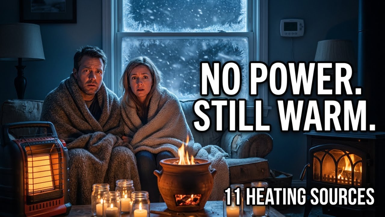 11 FANTASTIC Heating Sources That Don’t Rely on Electricity—Stock Up NOW!