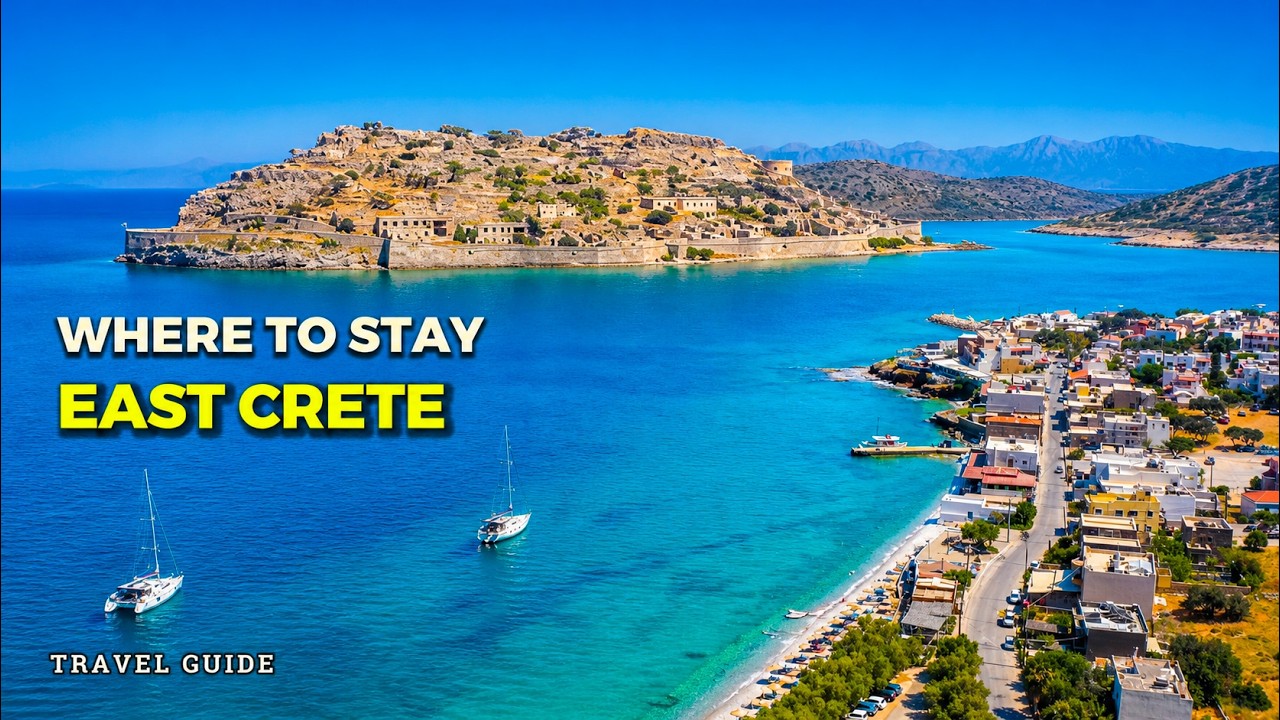 Where to Stay in East Crete (Lasithi) - 10 Top Areas 4K