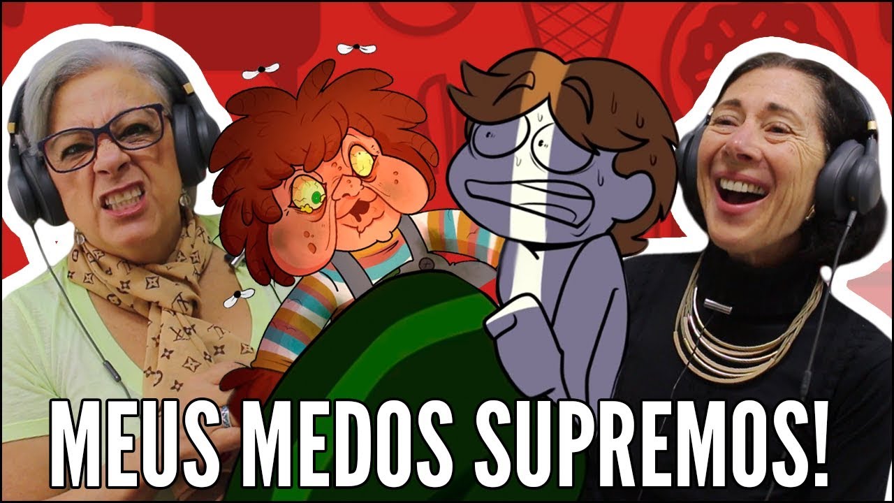 IDOSOS REAGEM A DRAWN MASK - MEUS MEDOS SUPREMOS!!!