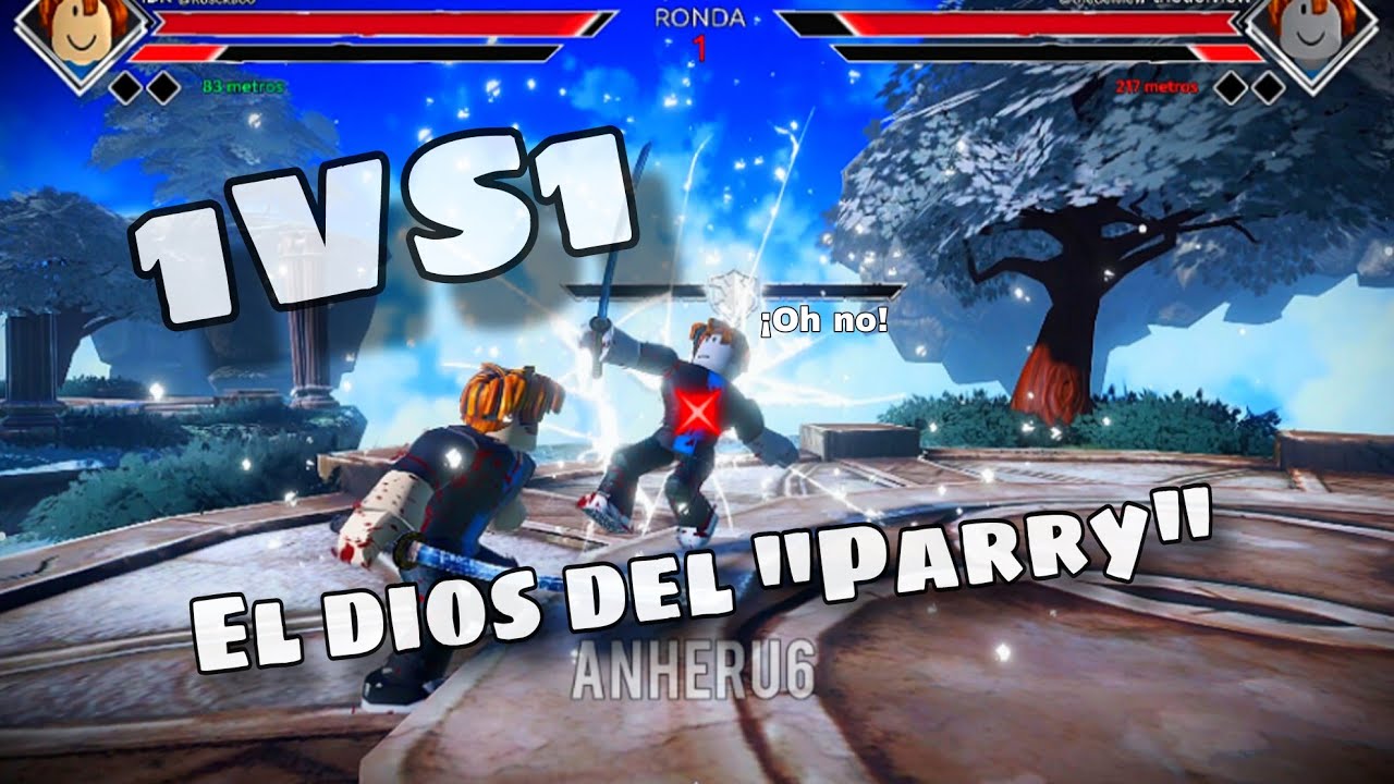 SOY EL DIOS DEL PARRY ROBLOX CAMPOS DE DUELO 