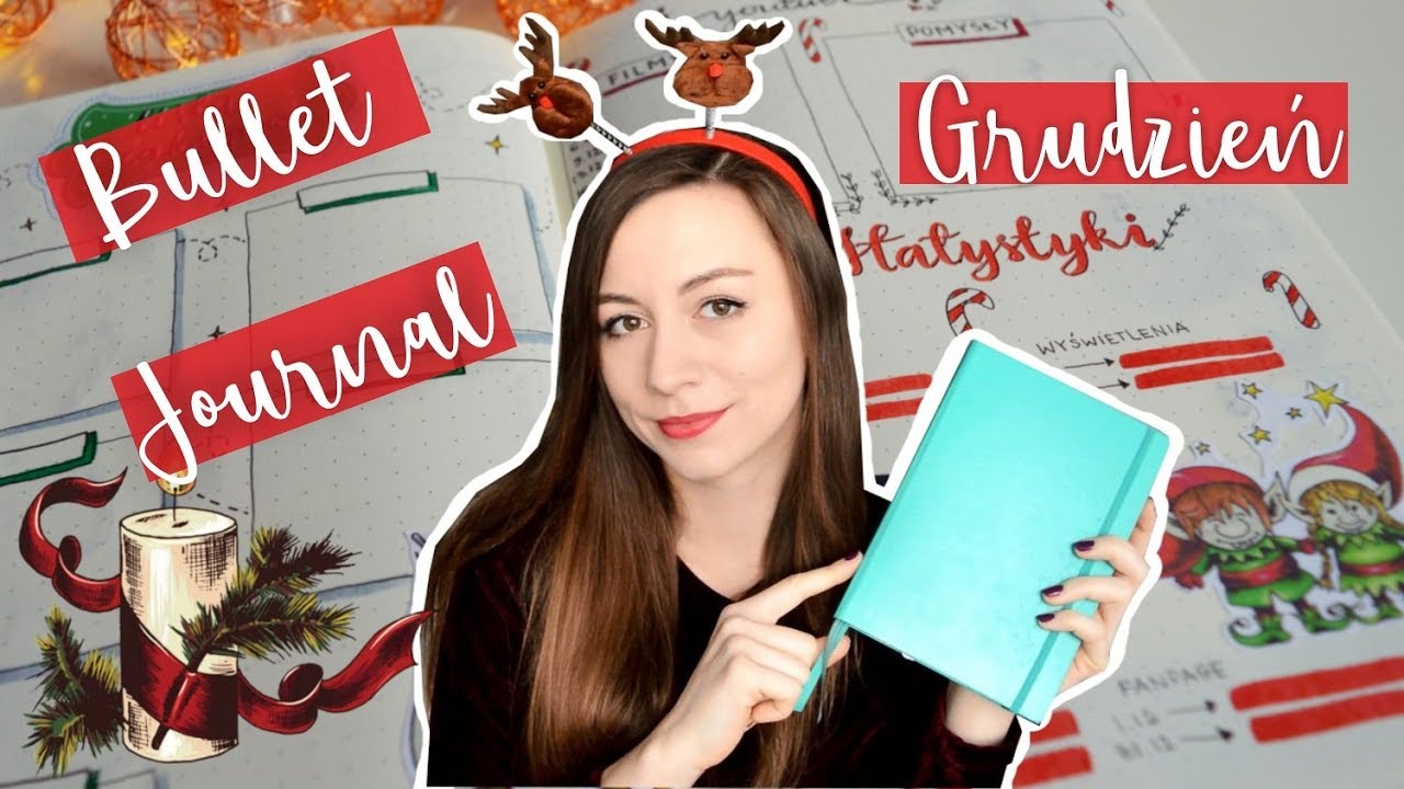ZAPLANUJ ZE MNĄ GRUDZIEŃ - BULLET JOURNAL