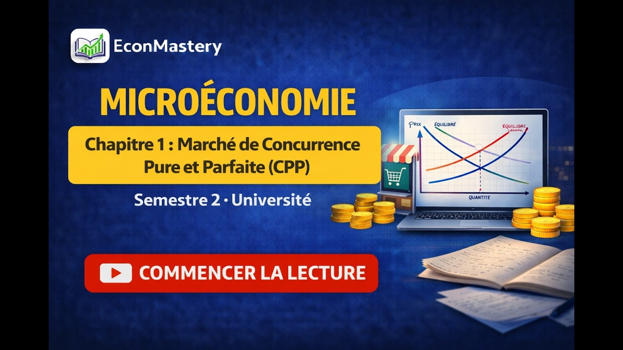 Microéconomie Semestre 2 : Concurrence pure et parfaite(CPP) Partie 1