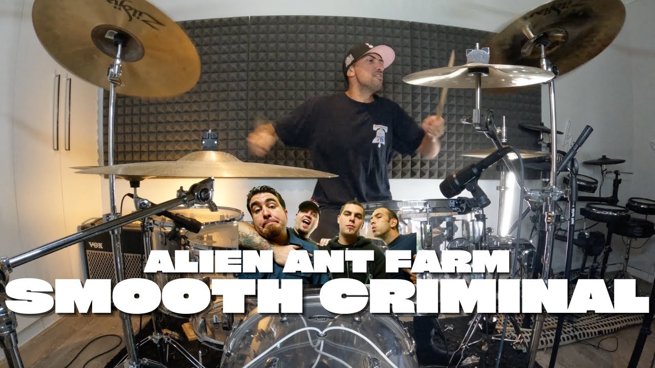 Alient Ant Farm - Smooth Criminal (DRUM COVER)