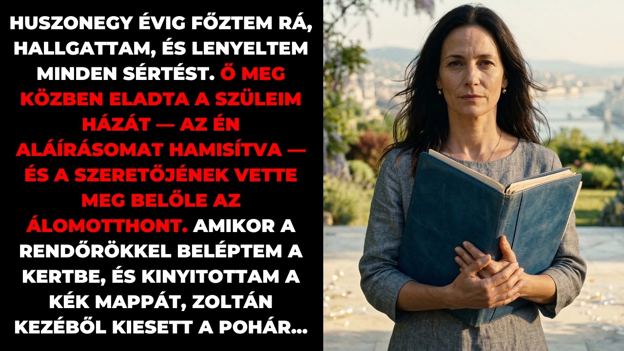 A férjem a szeretőjének vette meg az álomházam. Lefagyott, mikor a kilakoltatási végzést...