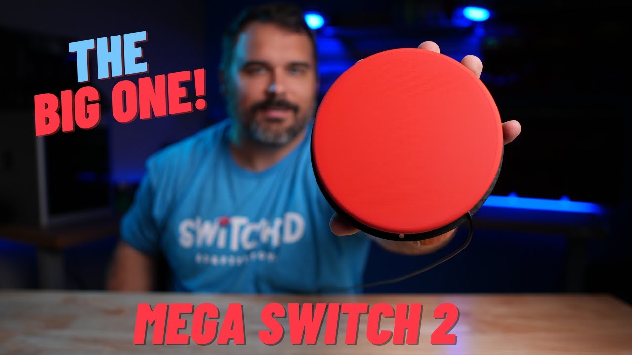 New Mega Switch - Free 3D Printing Files Available.