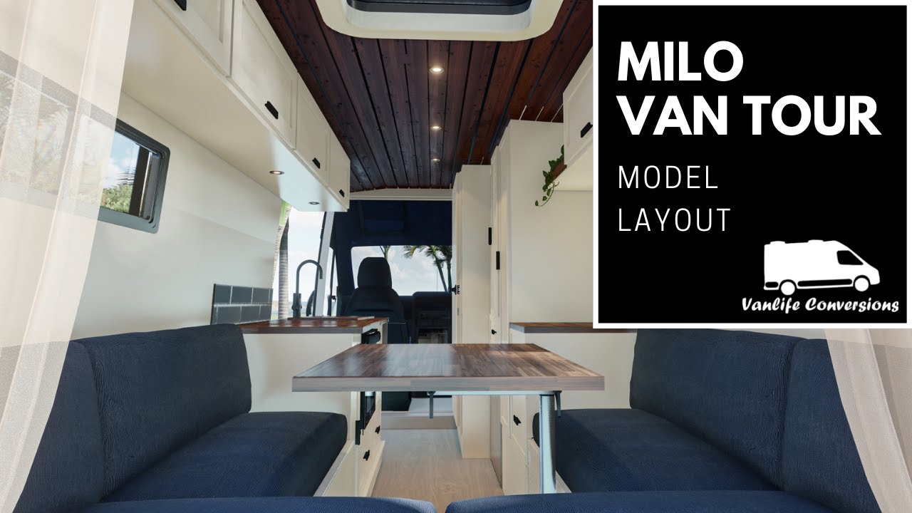 Milo Dinette Van Tour  | Signature Van Layout by Vanlife Conversions