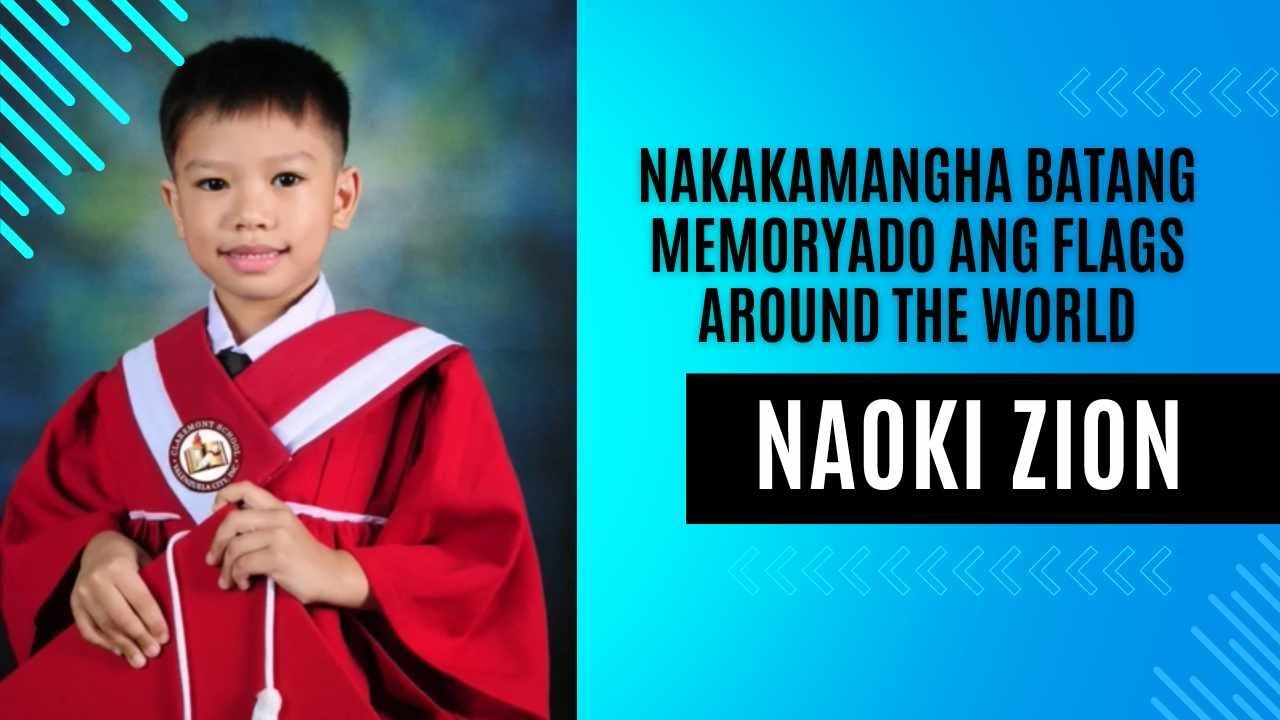8 Years Old  na Bata Talo pa ang Matatanda/ Alam nya mga Flags Around the World