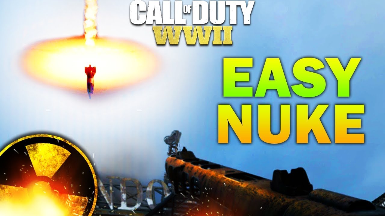 COD WW2 V2 ROCKET - COD WW2 EASY NUKE GUIDE (COD WW2 HOW TO GET A NUKE)