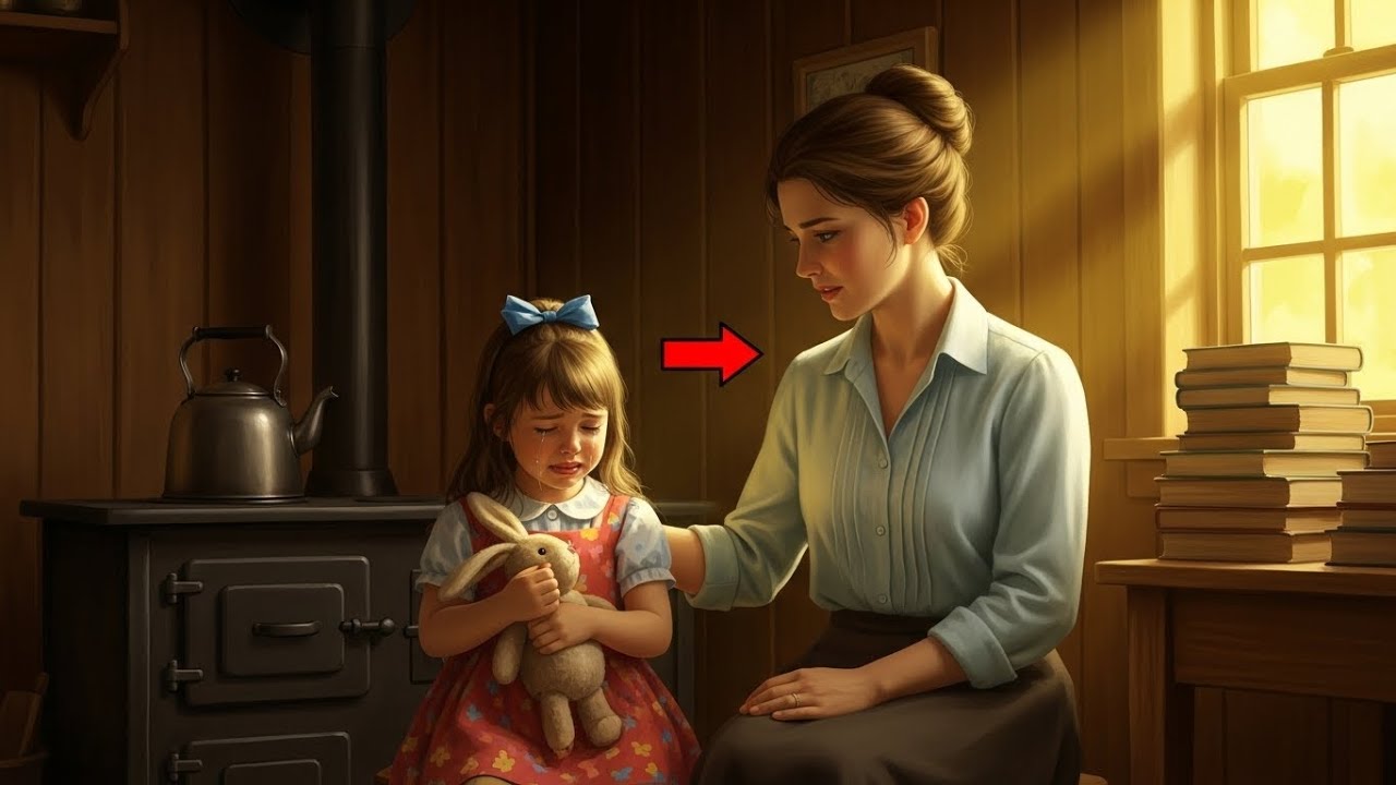 Poor Teacher Comforted a Crying Girl, Not Knowing Her Father Was the Richest Rancher in the Area