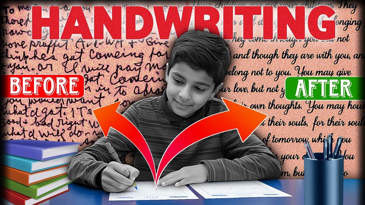 सिर्फ 7 दिनों में अपनी खराब लिखावट को सुधारे | Improve your bad handwriting in just 7 days