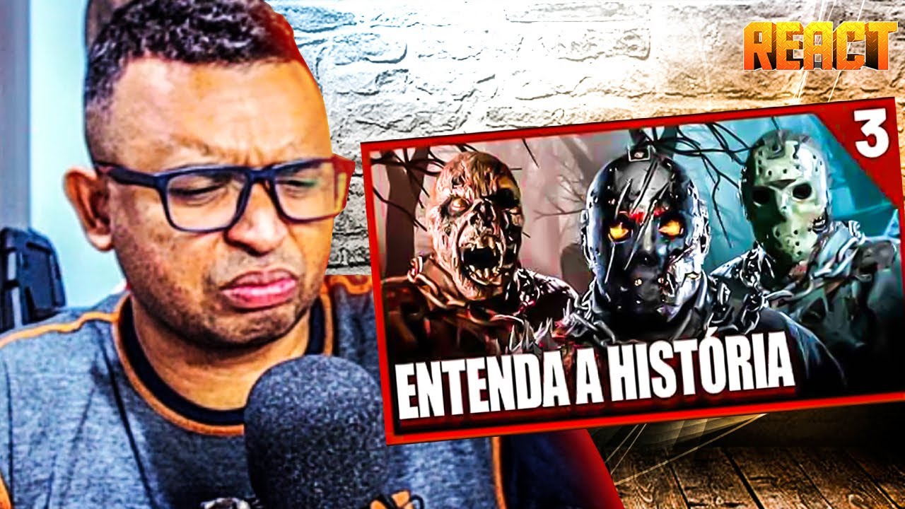 Saga Sexta-Feira 13 REMAKE - Cronologia e História de Jason Voorhees - PT. 3 #React