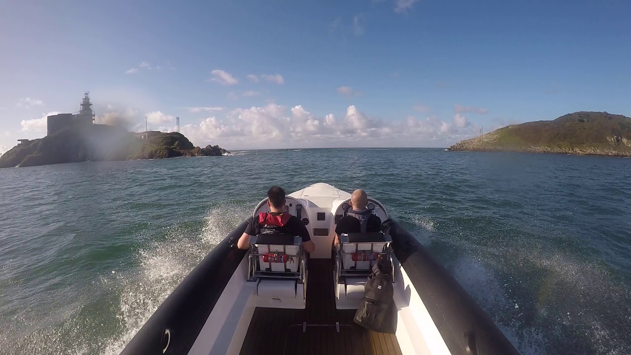 Boating around Swansea bay & Gower