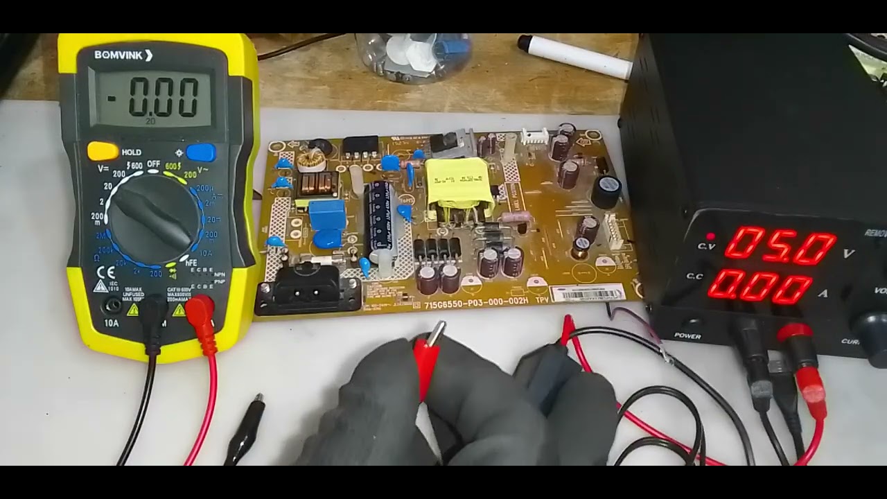 COMO DESCOBRIR CURTO COM FONTE DE BANCADA PRA INICIANTES 