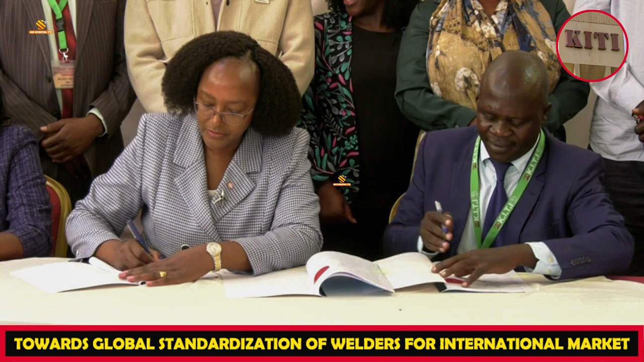 BIG DEAL!-KITI signs landmark MOU with KEBS to certify welders for global jobs