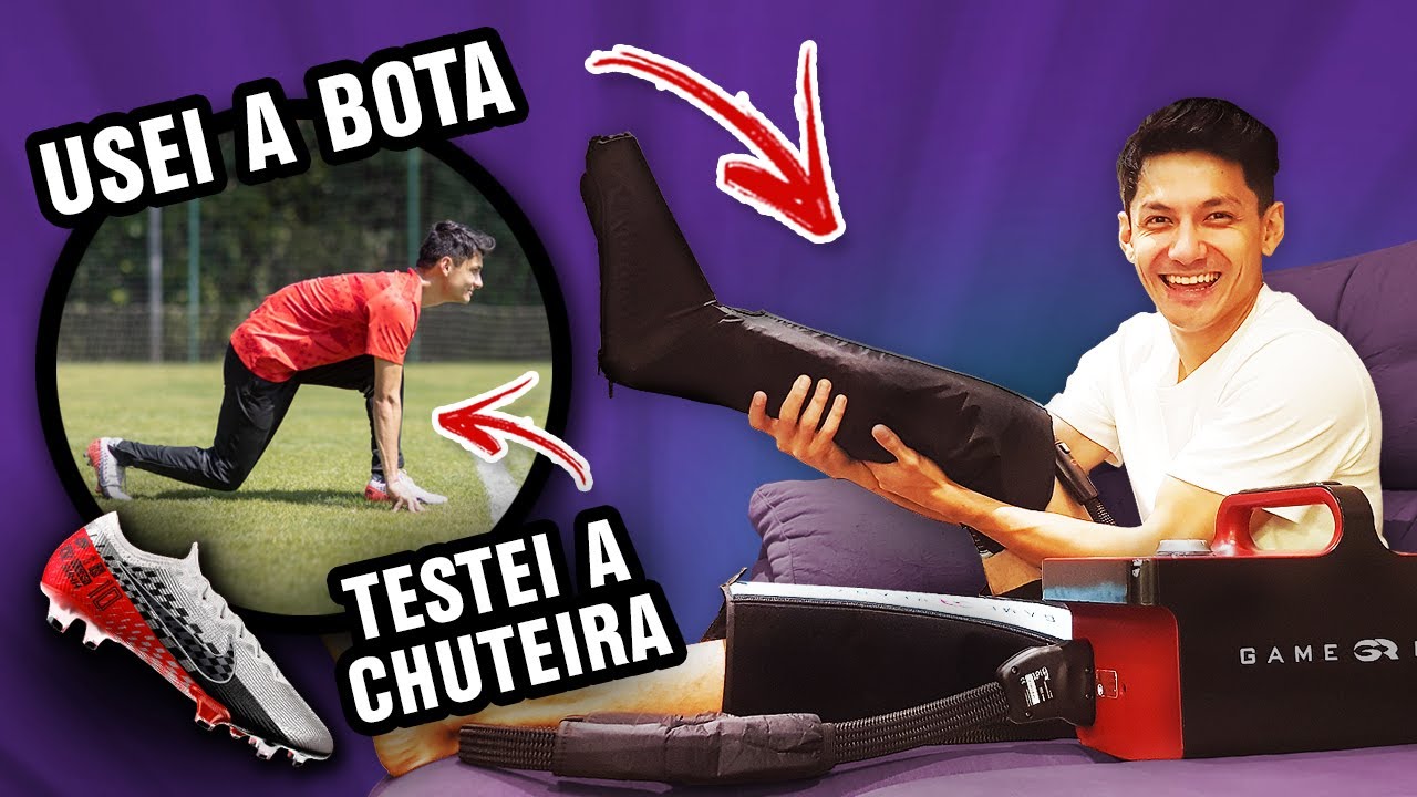 TESTAMOS A CHUTEIRA E A BOTA DO NEYMAR
