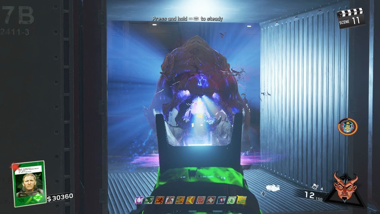 A Weird Glitch Happened During Solo Boss Fight! COD IW Beast From Beyond Easter Egg!