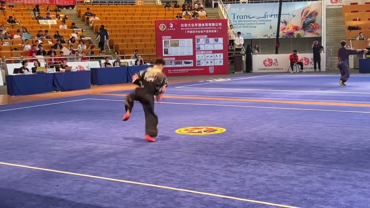 Yu Zhongchun (于仲春) Men’s Dao shu. 2024 China University Wushu Championships