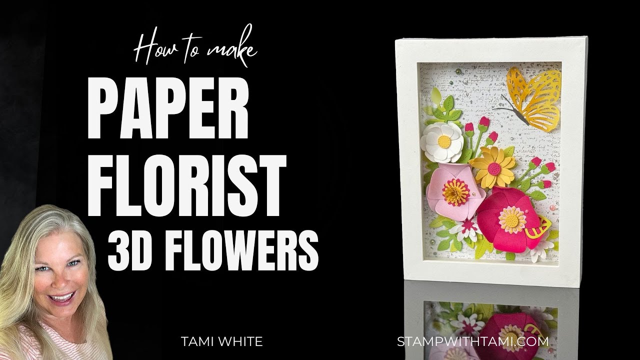 🌸 DIY 3D Paper Flowers & Shadowbox Framed Decor Tutorial