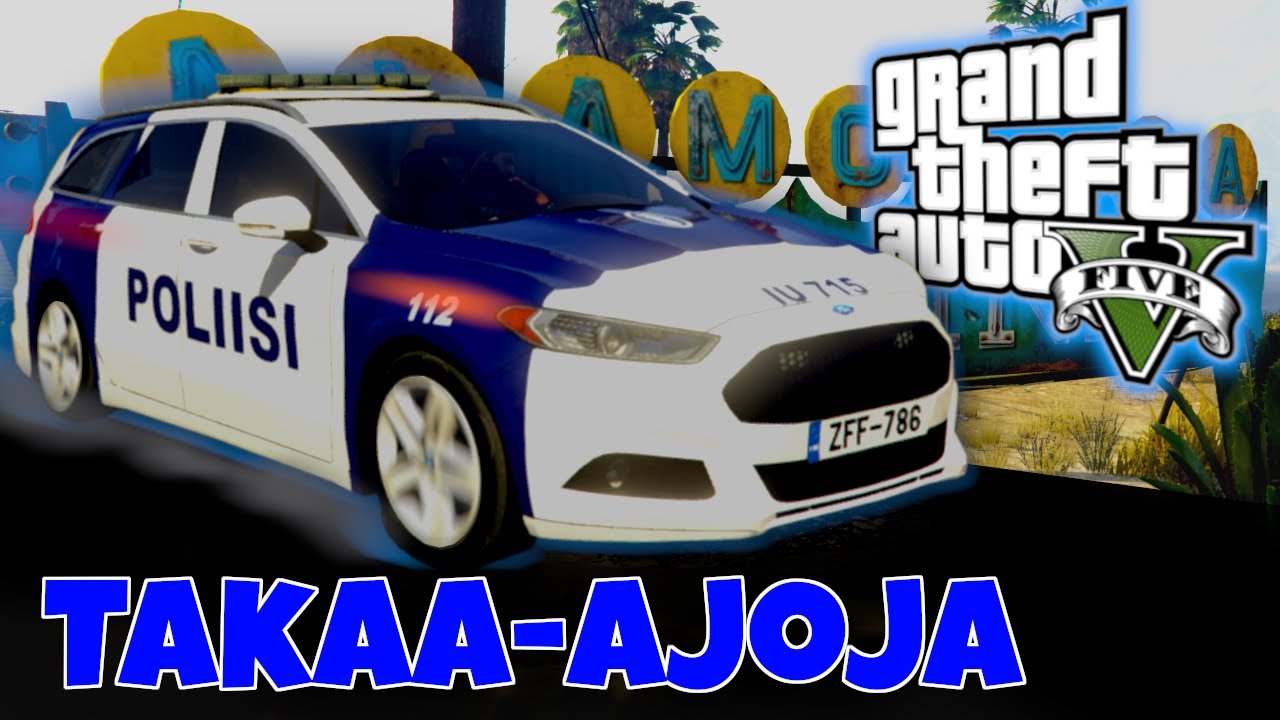 TAAS hullu paennut sairaalasta! | GTA 5 Suomi Poliisi