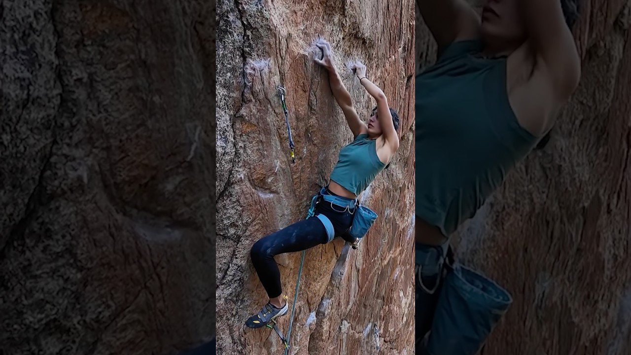 Pure Climbing. (Full video on my channel) #rockclimbing