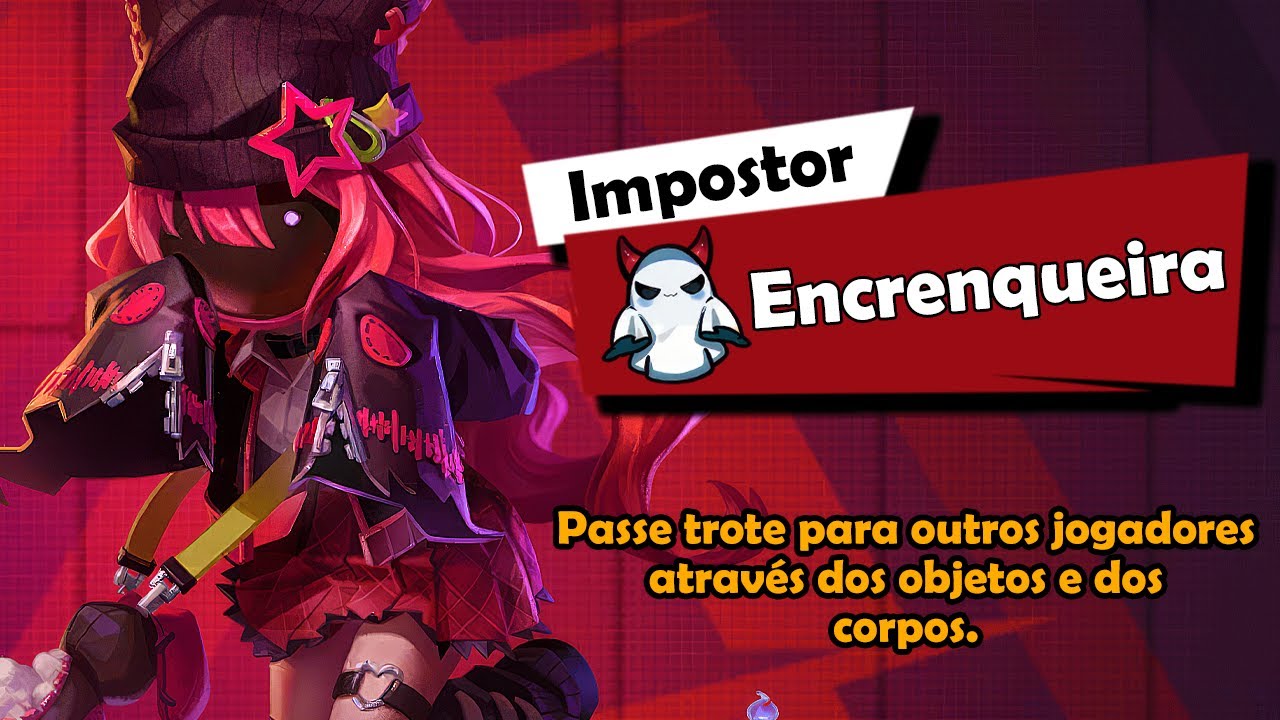 VIREI a ENCRENQUEIRA, NOVA FUNÇÃO de IMPOSTOR do Super Sus!