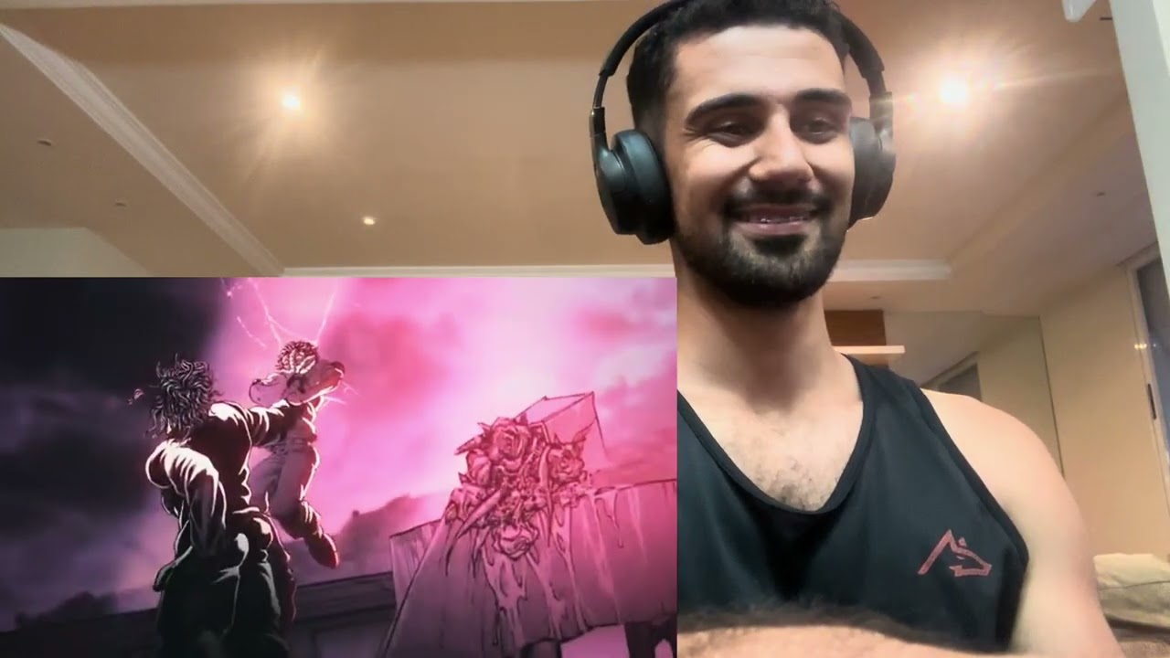 JORGE REACT @M4rkim - Sangue Hanma (Baki)