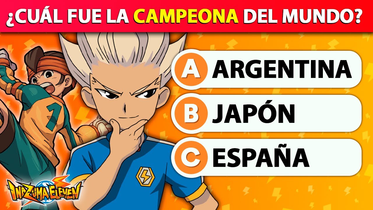 ADIVINA ¿CUÁNTO SABES de INAZUMA ELEVEN? | Trivia/Quiz Inazuma Eleven EDICIÓN MUNDIAL