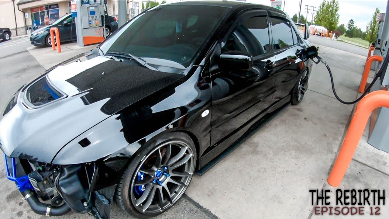The First Drive in the Rebuilt Evo!