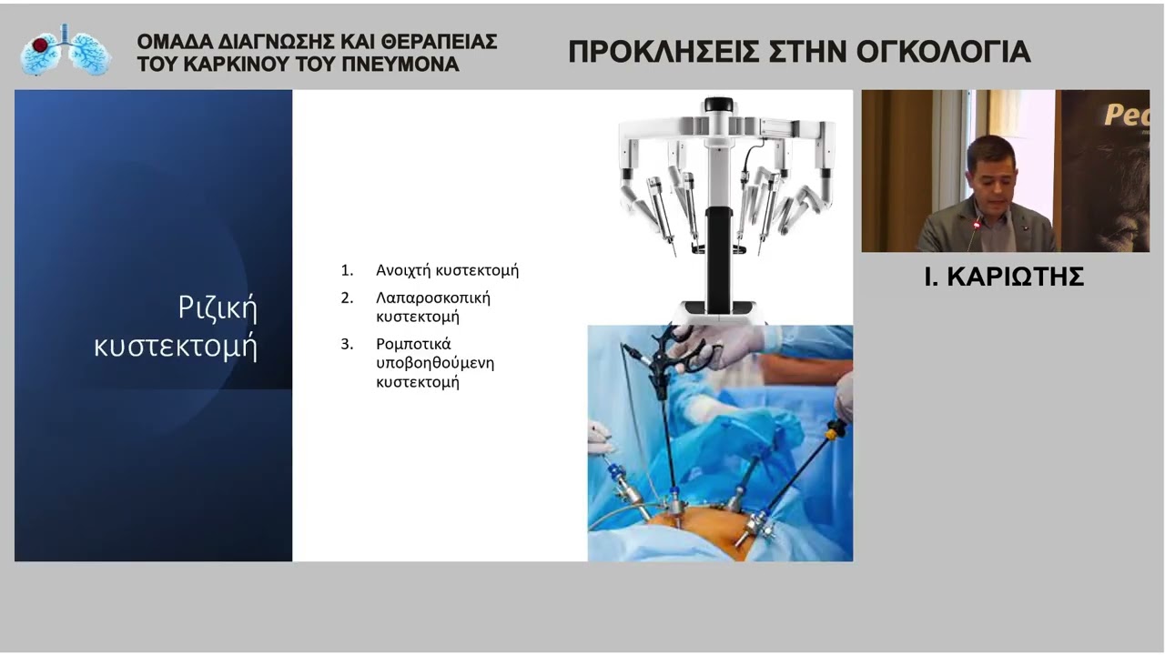 Διηθητικός καρκίνος ουροδόχου κύστεως - Αντιμετώπιση Ιωάννης Καριώτης