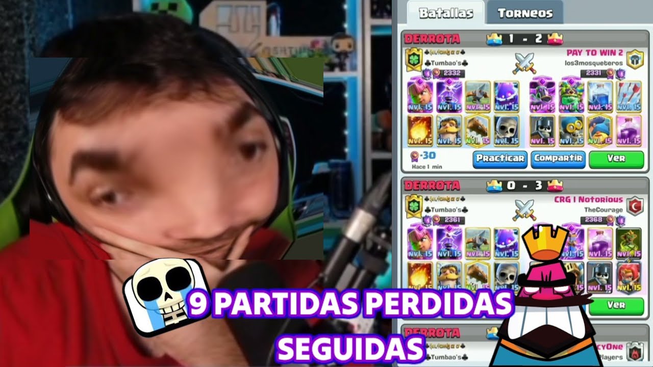 DE 2500 MEDALLAS A 2200 EN CLASH ROYALE 🥵🔥