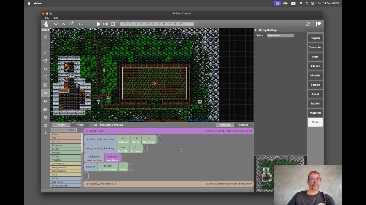 Eldiron v0.87: New Visual Node System!