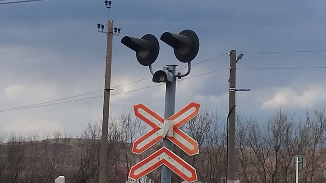 КБШ | Жд переезд Завьяловка | Обзоры и поезда.
