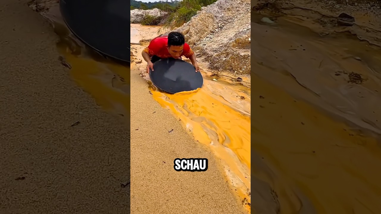 Als der Schlamm einen großen Schatz enthüllte