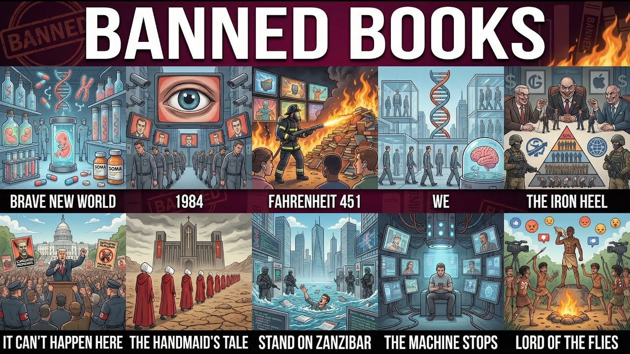 10 Banned Books That Predicted the Future Too Accurately