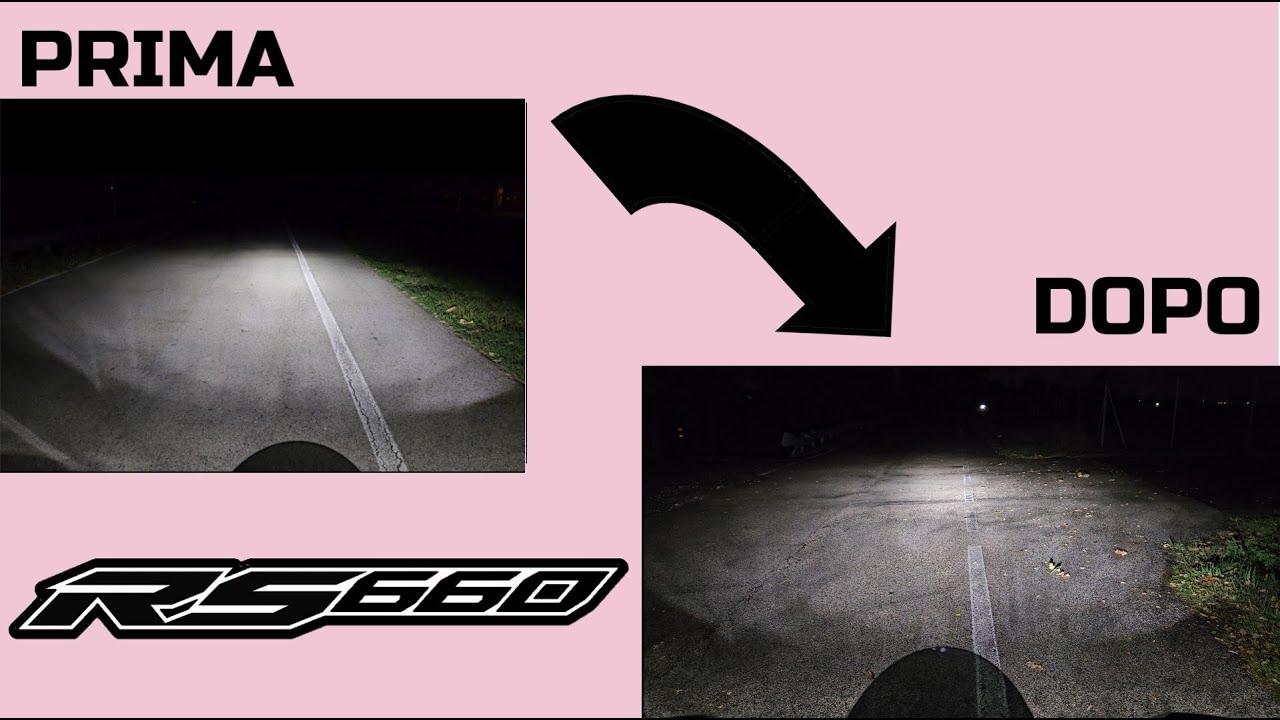 Non vedi nulla?! Ti spiego io come Fare La Regolazione Fari Aprilia RS 660