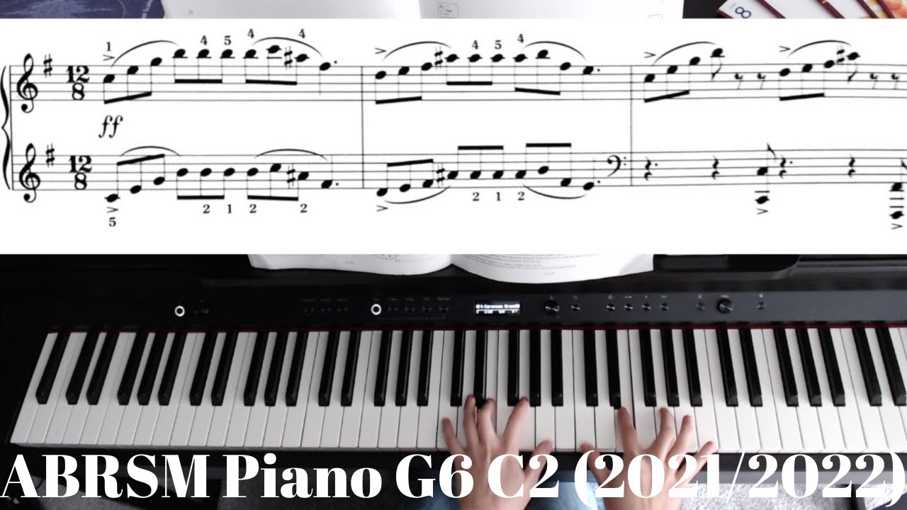ABRSM 2021&2022 Grade 6 piano C2: The Buccaneer
