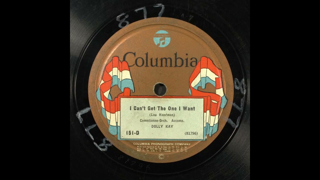 I Can't Get the One I Want - Dolly Kay