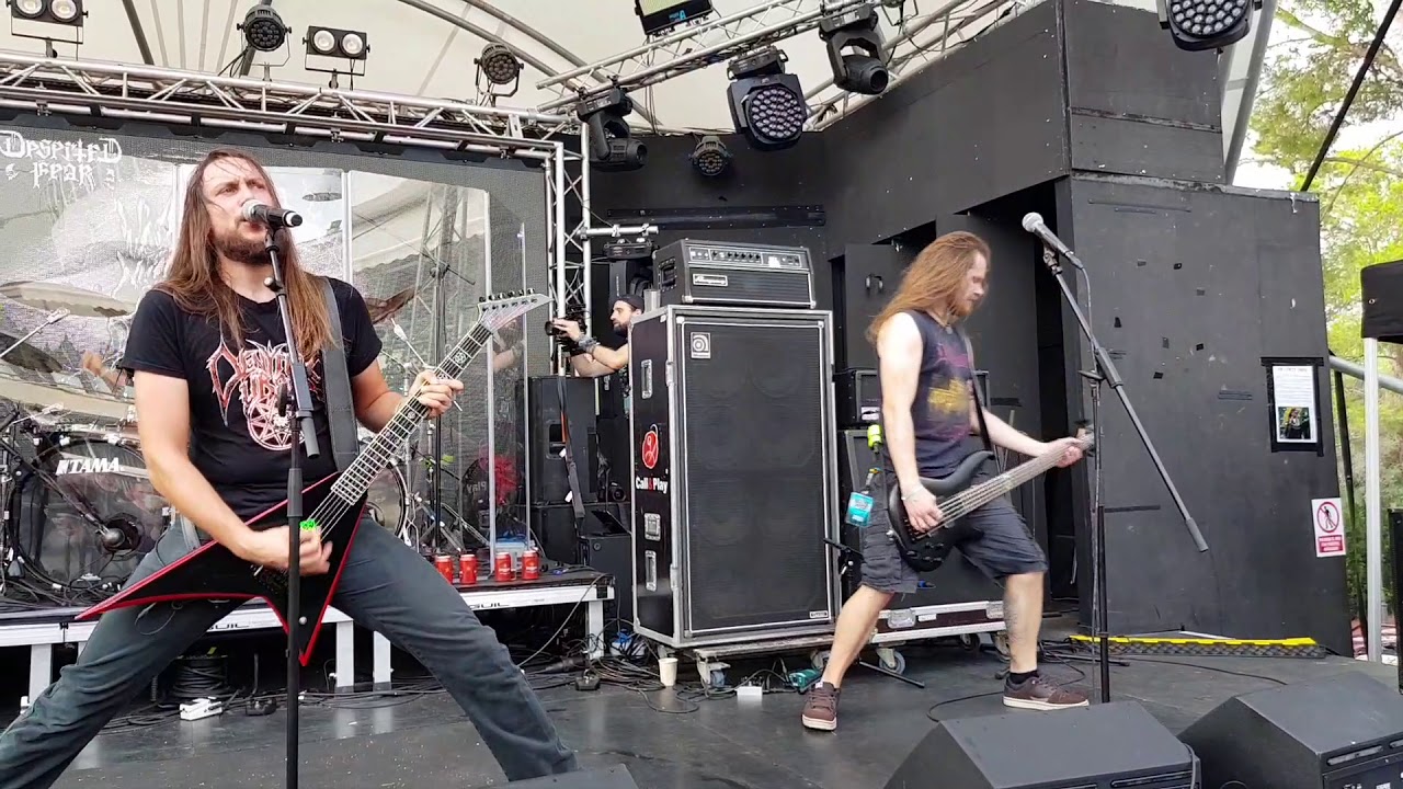 DESERTED FEAR - live - Full Metal Holiday 2019
