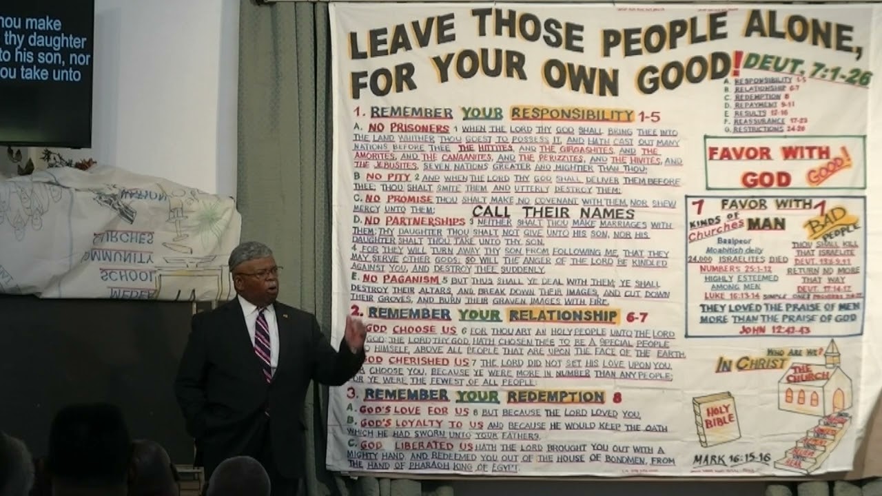 LEAVE THOSE PEOPLE ALONE, FOR YOUR OWN GOOD
