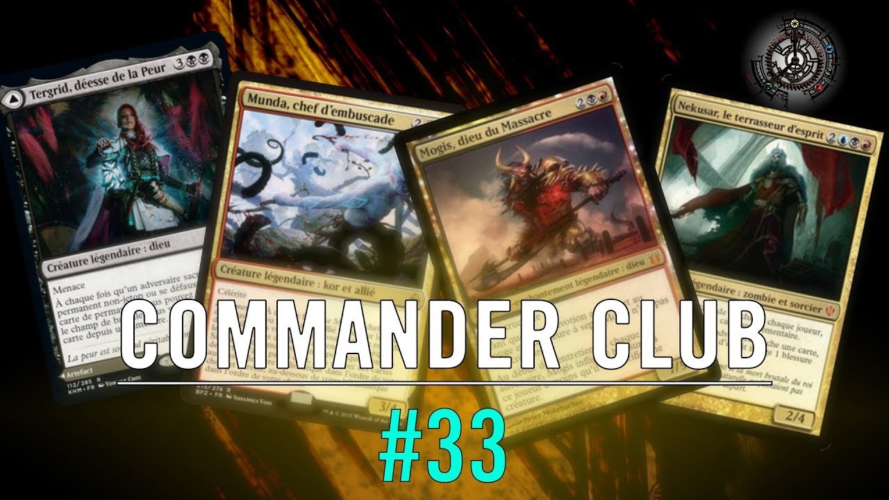 ⚡⚡Commander Club ⚡⚡  Tergrid vs Mogis vs Munda vs Nékusar