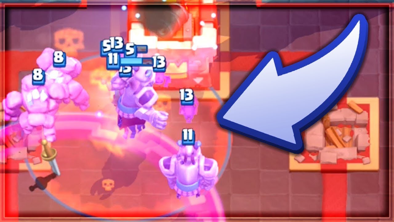 Clash Royale - GOLEM SPAM PUSH!