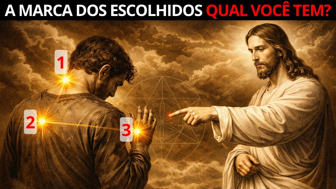 Jesus Revelou 3 MARCAS em seu CORPO que PROVAM que VOCÊ É O ESCOLHIDO (Quais você tem?)