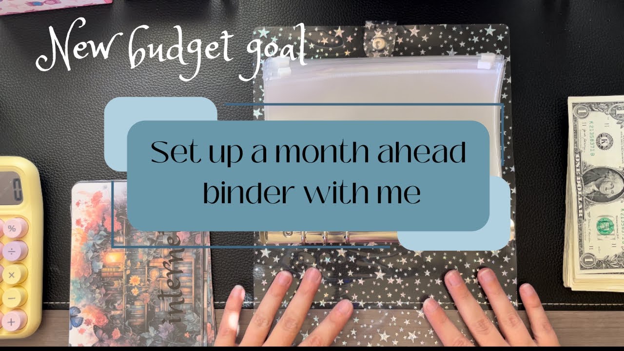 Setting up a one month ahead binder!