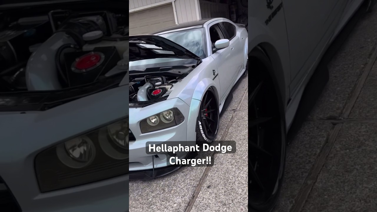 Hellaphant Dodge Charger SRT!!! Самый чистый 6-й двигатель из всех!!! 💯🔥