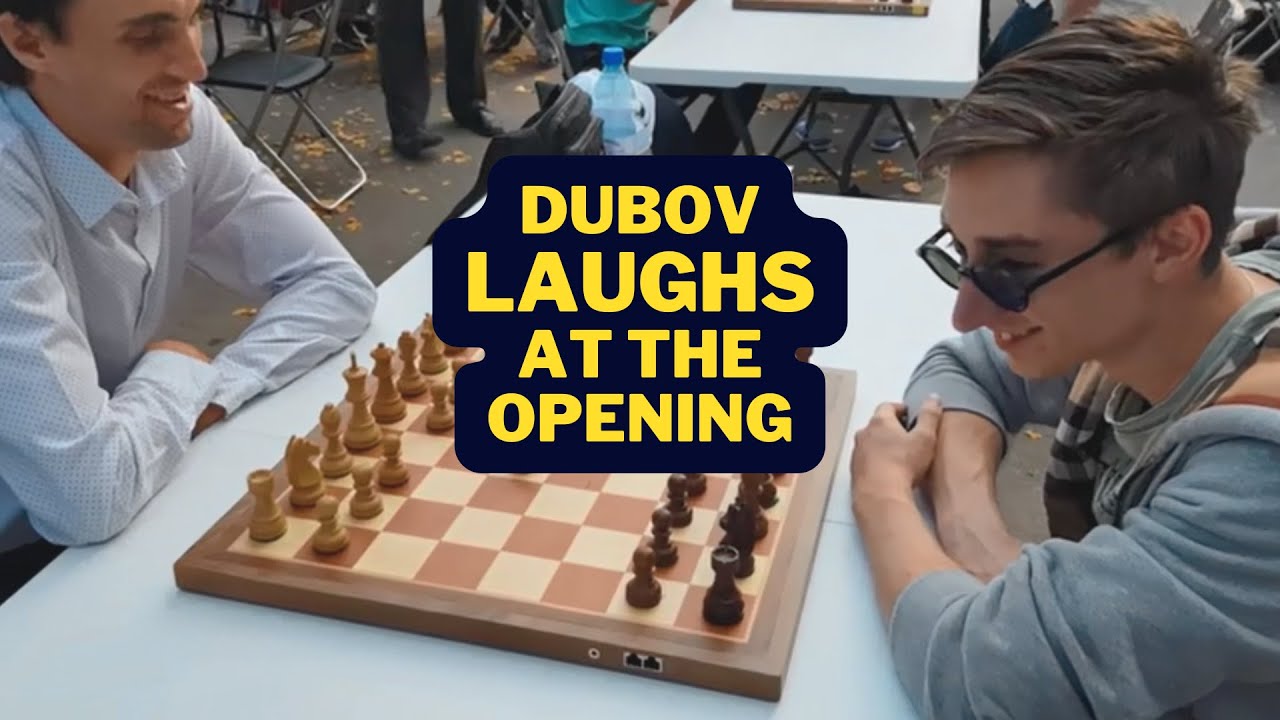 Dubov Laughs at the opening?! | GM Dubov vs. GM Savchenko | World Blitz 2019 Moscow