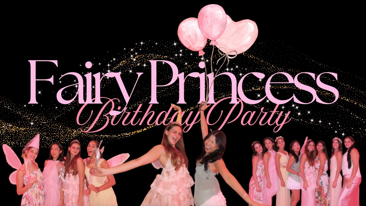 I can’t believe this was a real. A Fairy Princess Party!? 🍄🦋